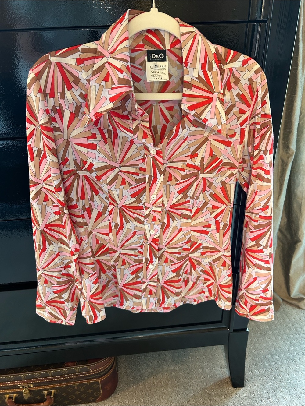 D&G Dolce & Gabbana Ittierre Button-Up Shirt Size M